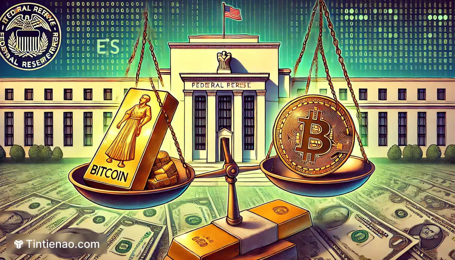 Bitcoin Là Đối Thủ Của Vàng, Không Phải Đô La Mỹ – Chủ Tịch Fed Nhấn Mạnh