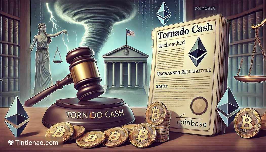 Chính Quyền Trump Có Thể Không Thay đổi Cách Tiếp Cận Với Tornado Cash Coinbase Cảnh Báo Các Công Ty Luật