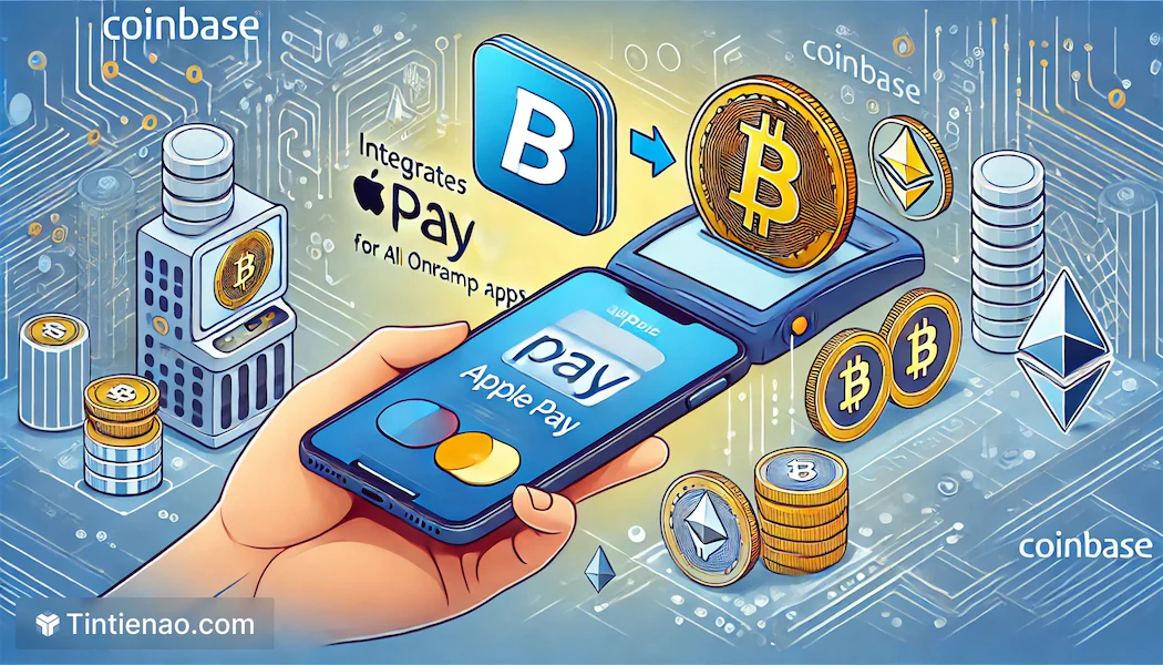 Coinbase Tích Hợp Apple Pay Cho Tất Cả Ứng Dụng Onramp