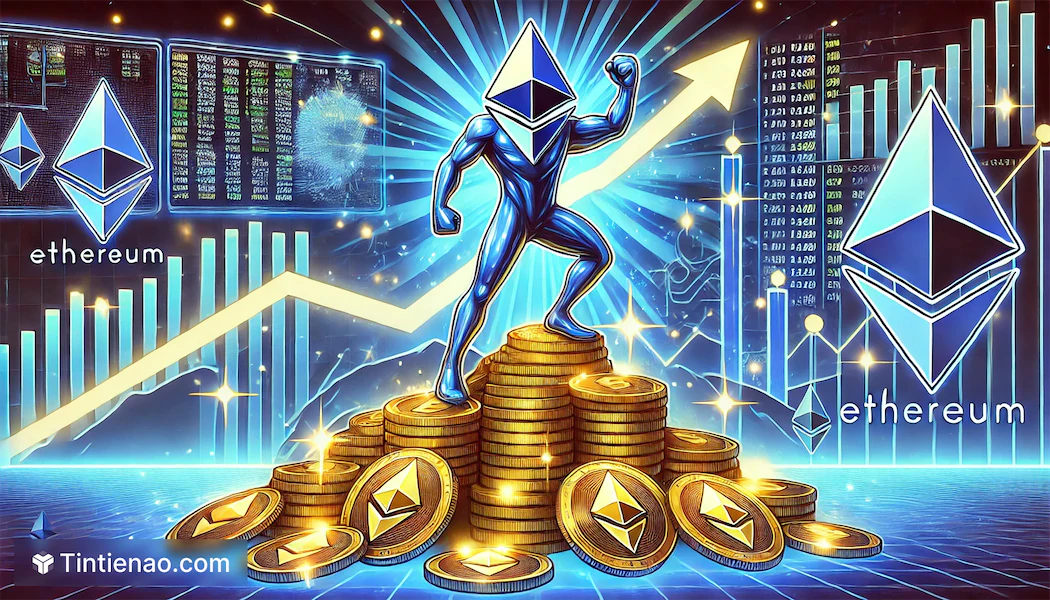 Quỹ Ethereum đạt Kỷ Lục Dòng Vốn Ròng 2,2 Tỷ USD Trong Năm 2024